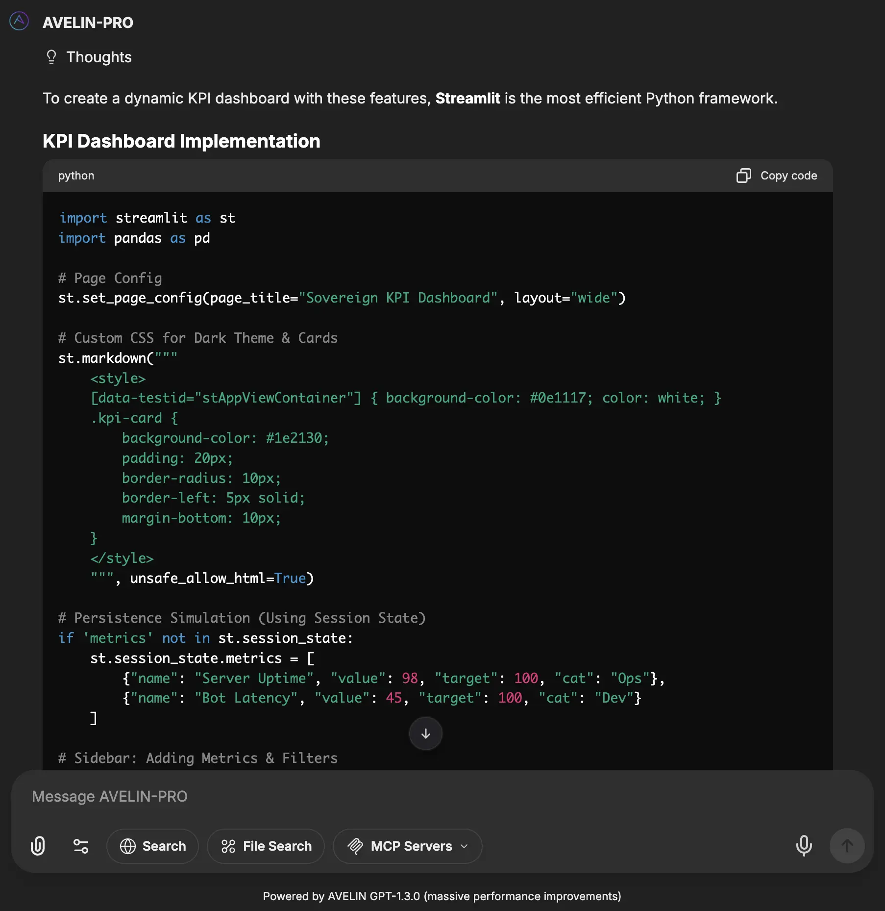 AVELIN App Code