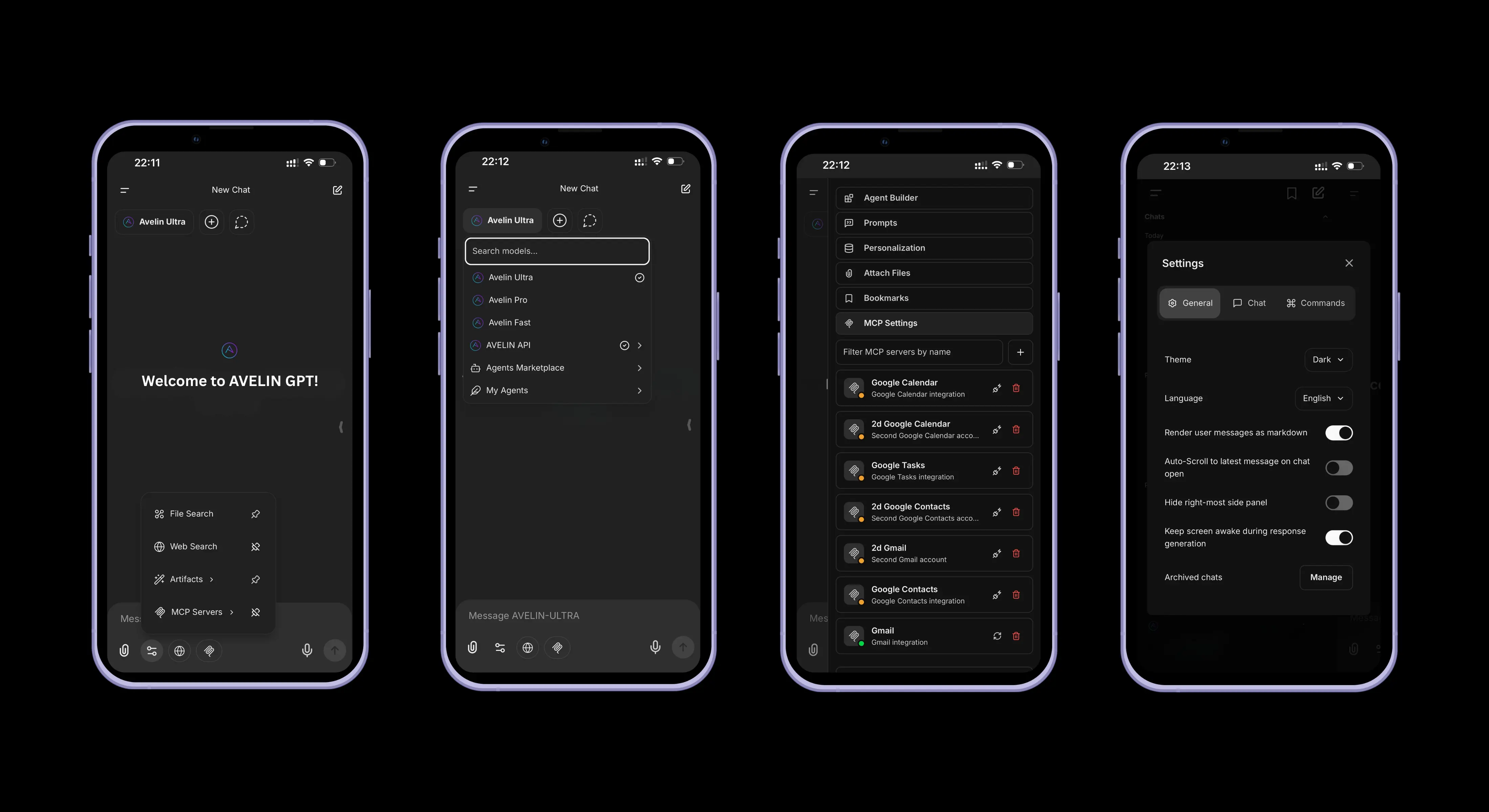 AVELIN App Experience