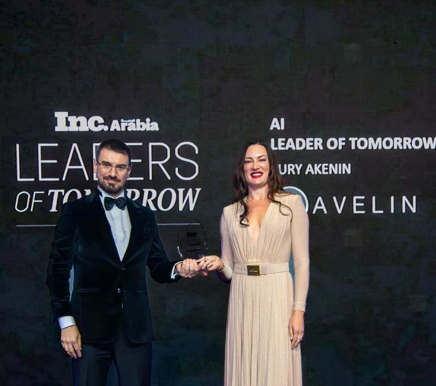 Inc. Arabia Names AVELIN AI an AI Leader of Tomorrow at Its Dubai 2026 Awards image 2